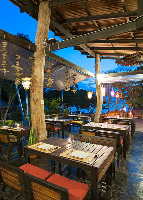 beach front restaurant