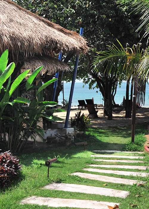 ko lanta beach front bungalow